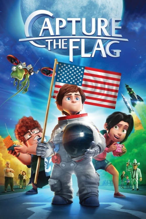 Atrapa la bandera poster